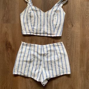 Forever 21 Striped set